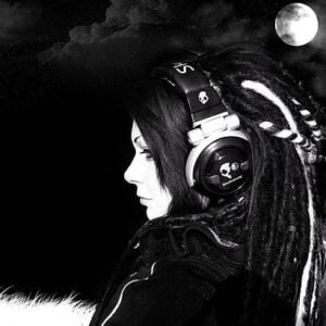 Sci fi alien space metallic machines