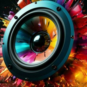 Thunder strike in storm